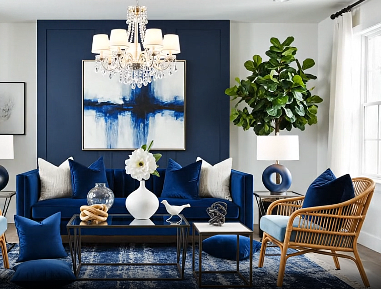 Budget-friendly living room transformation