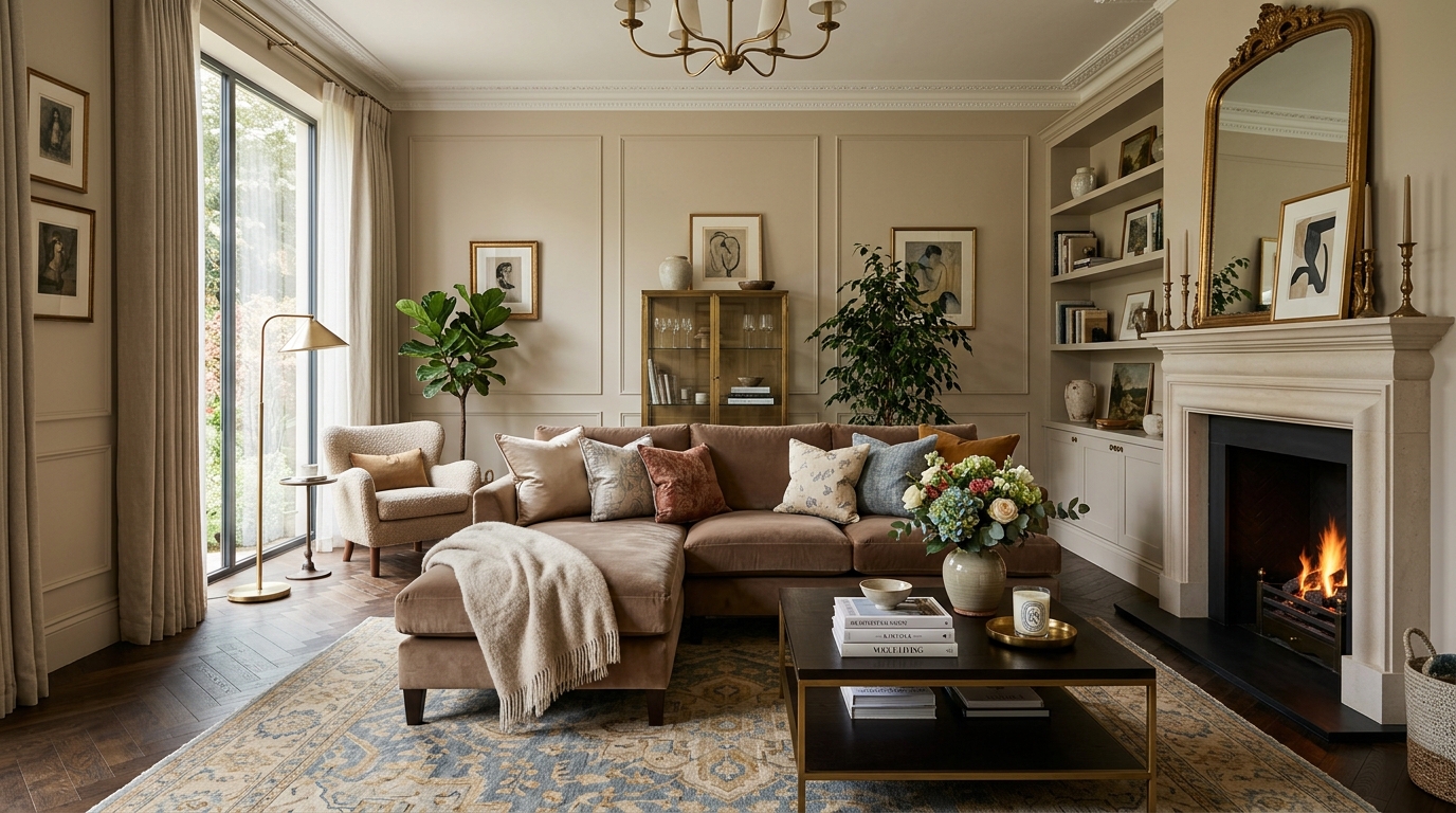 Mid-range living room sanctuary